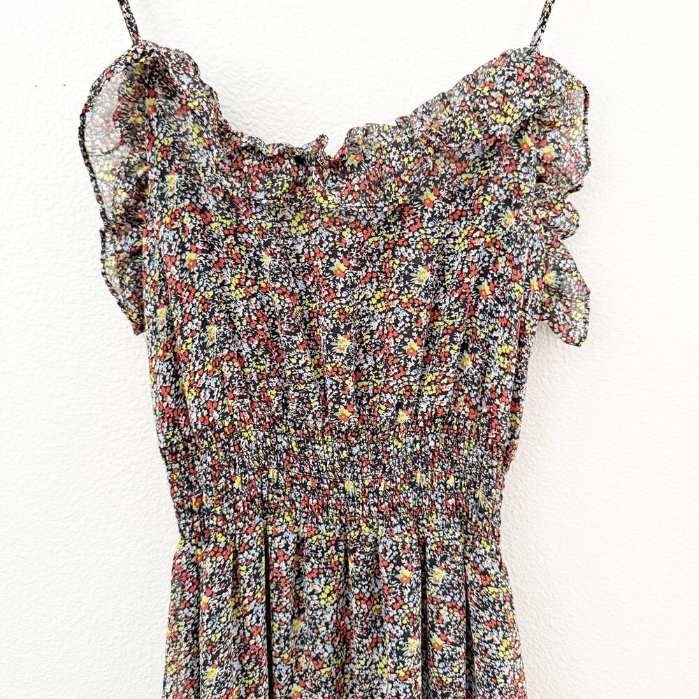 PATTERSON x REVOLVE | Floral Ruffle Maxi Dress Smocked | Medium